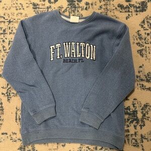 Pacifica Blue Crewneck Sweater